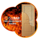 FIREBAN FD120 2135x915x64mm With Fire Seal Kit Door Fabrication, Fire door cores function exceptionally well in a fire by slowing the spread of flame and smoke.