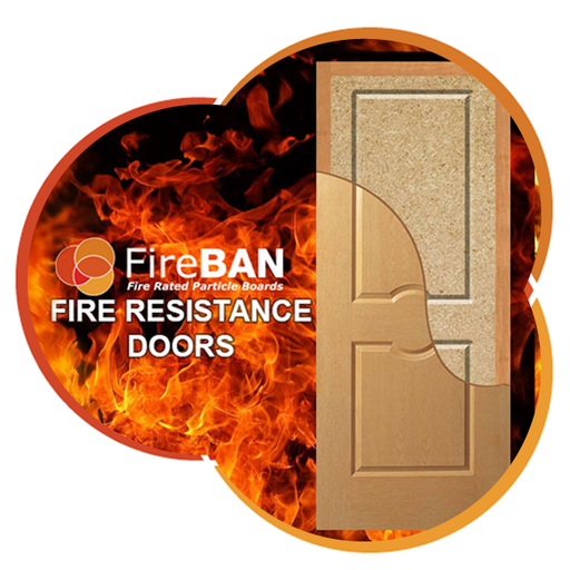 [FIB-120-3] FIREBAN FD120 2135x915x64mm With Fire Seal Kit Door Fabrication, Fire door cores function exceptionally well in a fire by slowing the spread of flame and smoke.